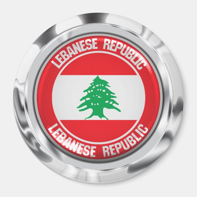 Imán Líbano rodea al Emblema (Frente)