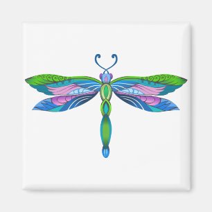 Imán Libélula colorida