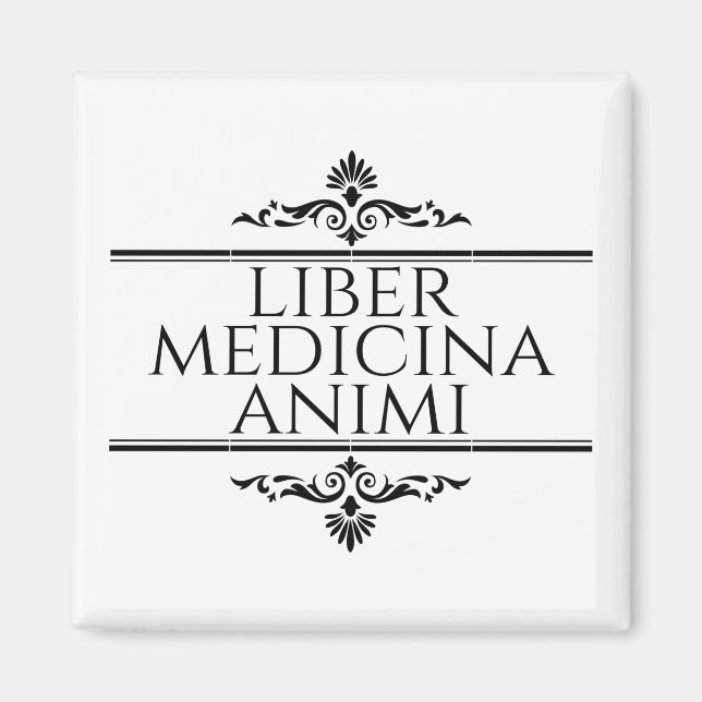 Imán Liber Medicina Animi (Frente)