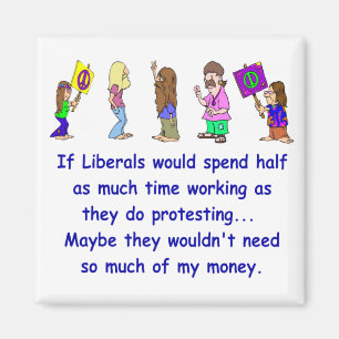 Imán liberal del manifestante