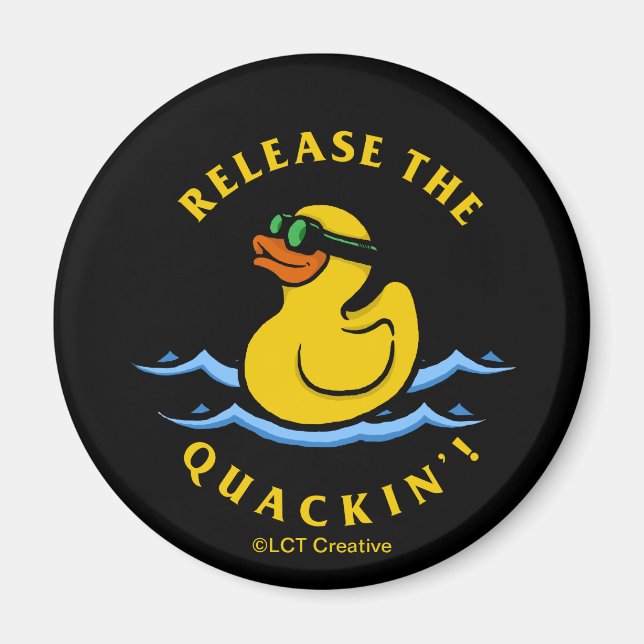 Imán Liberar el Quackin' (Frente)