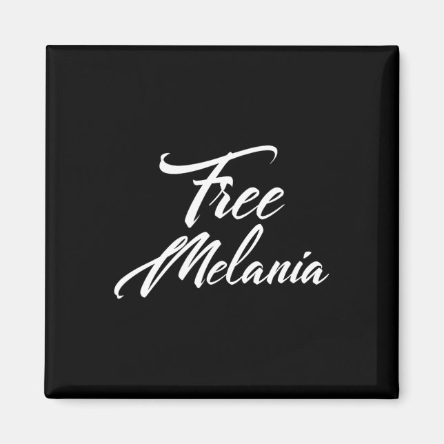 Imán Liberen el eslogan político de Melania (Frente)