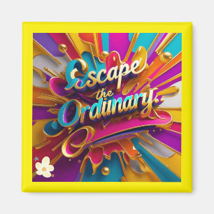 Imán "Liberen la vitalidad de la vida"