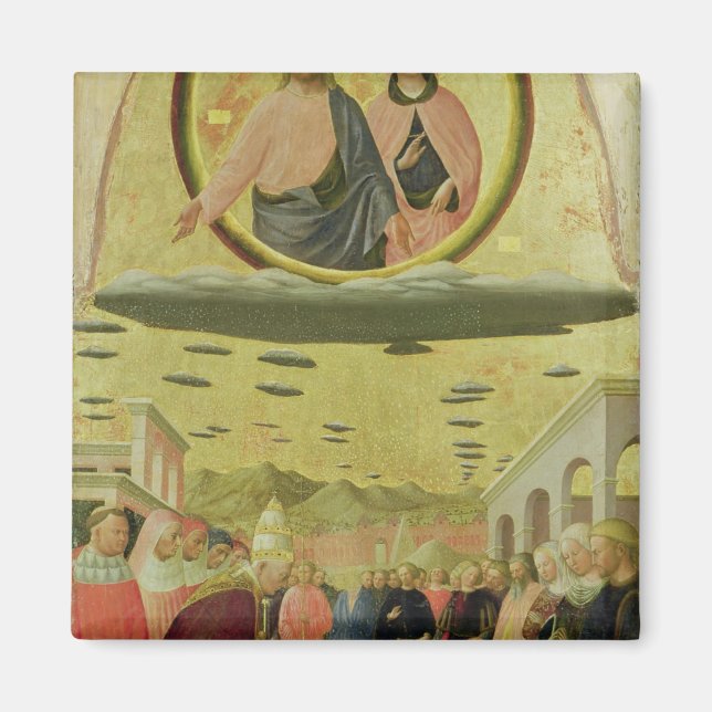 Imán Liberius fundando la basílica (Frente)