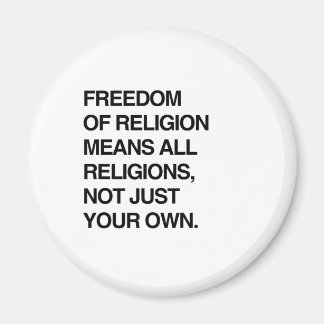 IMÁN LIBERTAD DE RELIGIÓN SIGNIFICA TODAS LAS RELIGIONE