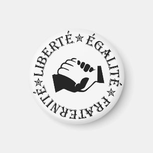 Imán Libertad, igualdad, fraternidad