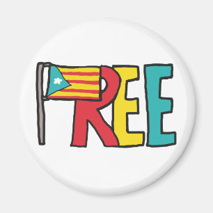 Imán Libertad para la independencia catalana