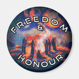 Imán Libertad y honor