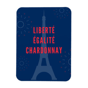 Imán Liberté Égalité Chardonnay Funny Tower Wine