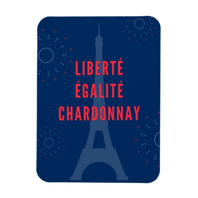 Imán Liberté Égalité Chardonnay Funny Tower Wine (Vertical)