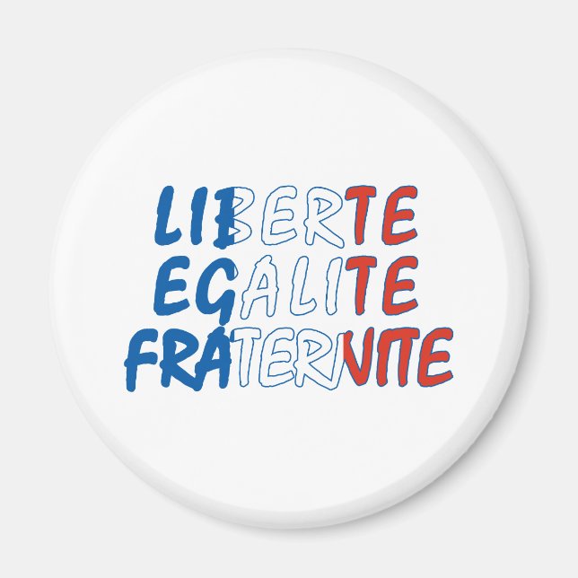 Imán Liberte Egalite Fraternite Products (Frente)