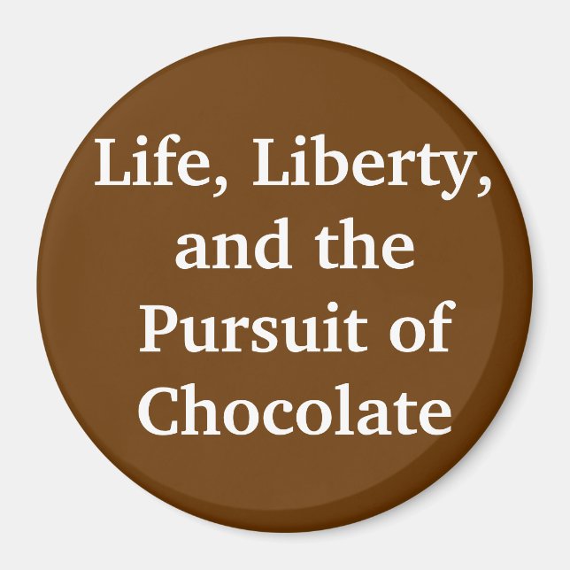 Imán Liberty Chocolate (Frente)