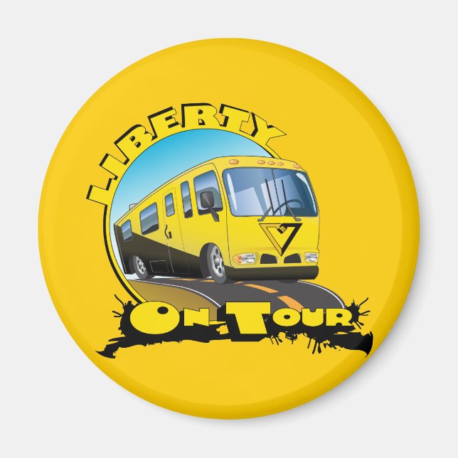 Imán Liberty On Tour (Frente)