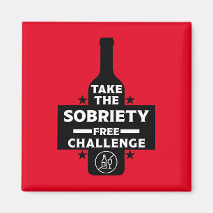 Imán Libre De Alcohol Y Sobrio