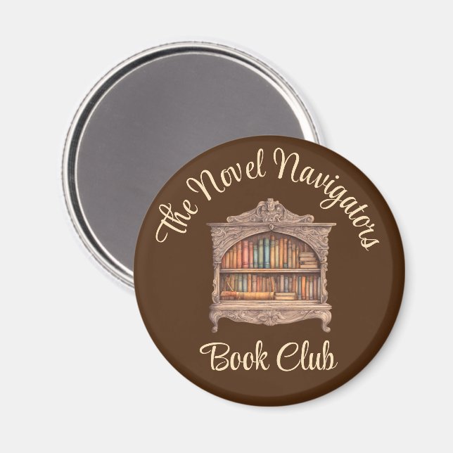 Imán Librería de cuento de hadas (Anverso/Reverso)