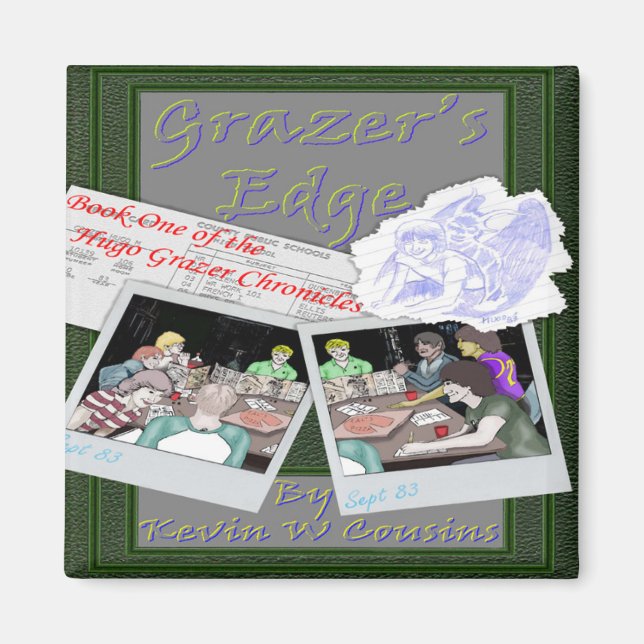 Imán Libro 1 H Grazer Crónicas Magnet 2x2 (Frente)