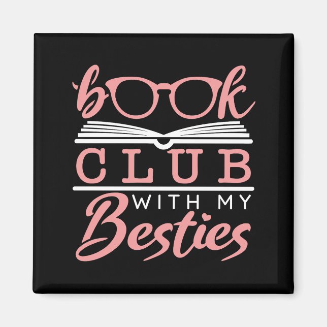 Imán Libro Club Con Mis Bestias (Frente)