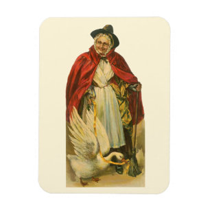 Imán Libro de cuentos vintage victoriano de Mother Goos