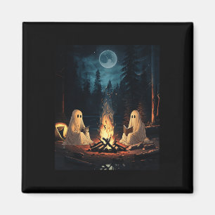 Imán Libro de Halloween leyendo etiqueta de vintag para