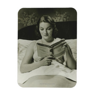 Imán Libro de lectura de la mujer