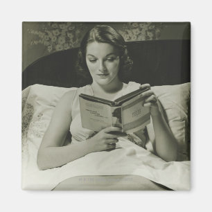 Imán Libro de lectura de la mujer