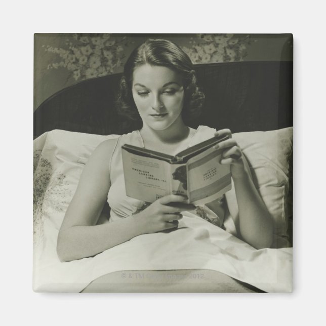 Imán Libro de lectura para mujeres (Frente)