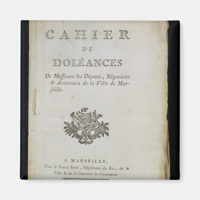 Imán Libro de Quejas (Frente)