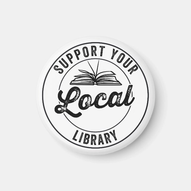 Imán libro, libros, nerd de libros, gusano de libros, l (Frente)