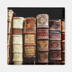 Imán Libros de encuadernación de cuero de diseño del si