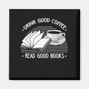 Imán Libros de lectura de café para bebidas Lectores de