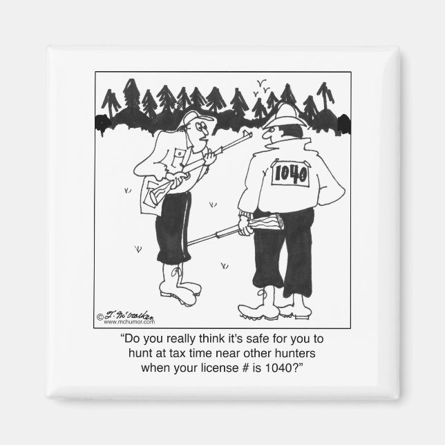 Imán Licencia de caza 1040 (Frente)