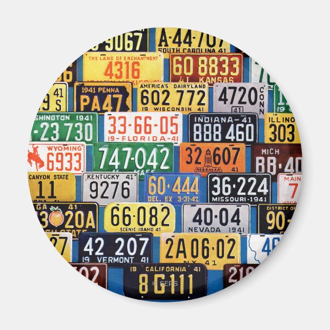 Imán Licencias de H. Wilson Smith (Frente)