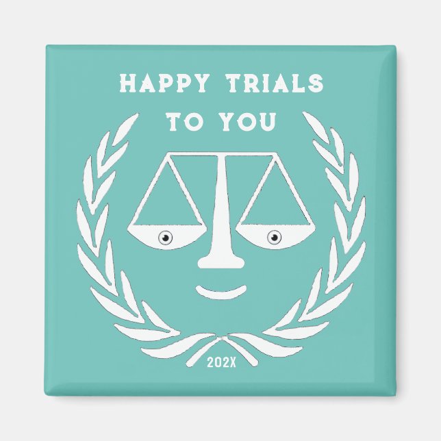 Imán Licenciatura en Derecho Grad Magnet (Frente)