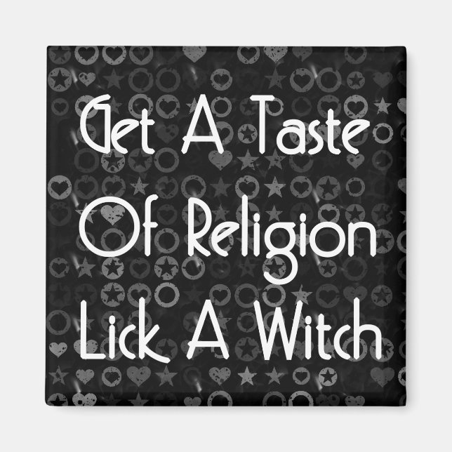 Imán Lick A Witch (Frente)