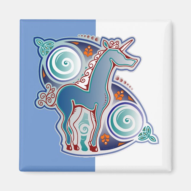 Imán Licorne celtique (Frente)