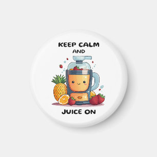Imán Licuadora de Frutas Mantén la Calma y Licúa Salud