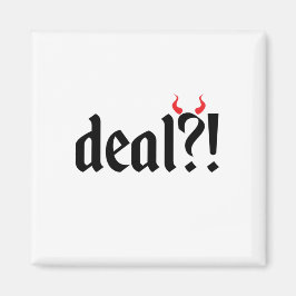 Imán lidiar con el diablo