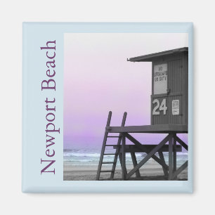 Imán Lifeguard Tower Newport Beach