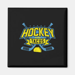 Imán Liga de fanáticos de hockey sobre césped y tacos j