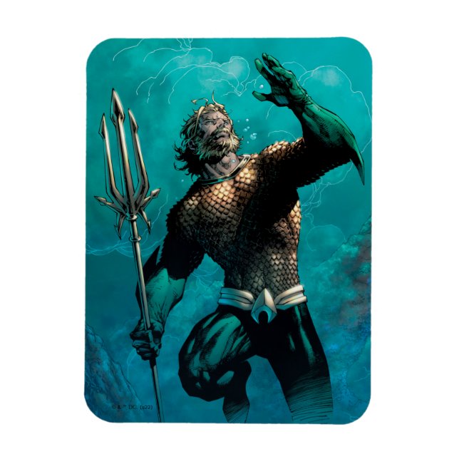Imán Liga de Justicia #10 Aquaman ahogó la variante de  (Vertical)