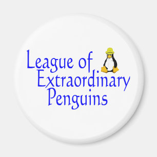 Imán Liga de Pingüinos Extraordinarios 4