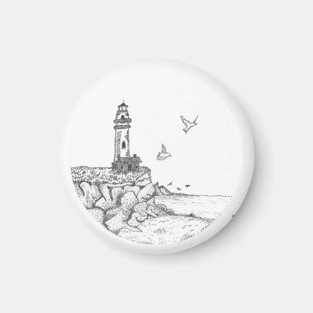 Imán Lighthouse Magnet (Frente)