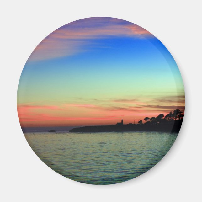 Imán Lighthouse Point, Santa Cruz, CA (Frente)