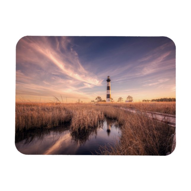 Imán Lighthouses | Bodie Island Outerbanks NC (Horizontal)