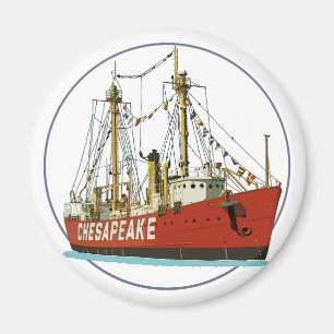 Imán Lightship Chesapeake
