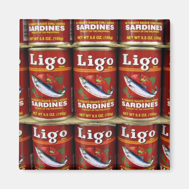 Imán Ligo Sardine Can Magnet (Frente)