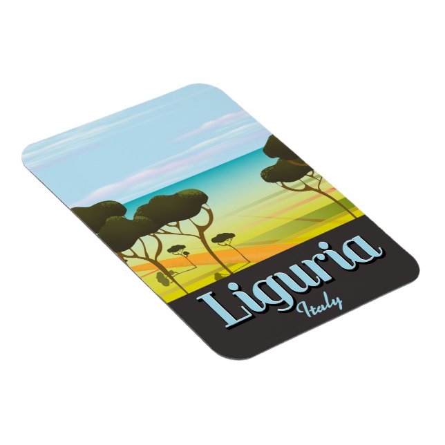 Imán Liguria Italytravel poster (Lado Derecho)