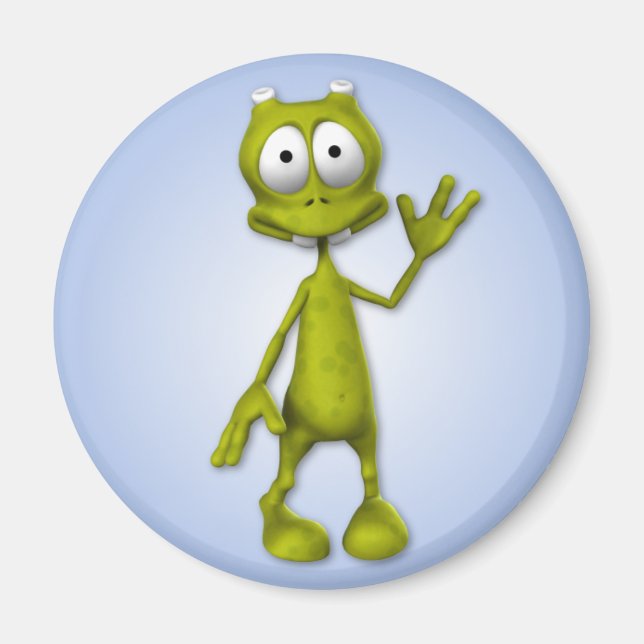 Imán Lil' Alien Magnet (Frente)