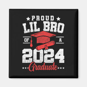 Imán Lil Bro De Un Cl De Graduación Superior De 2024