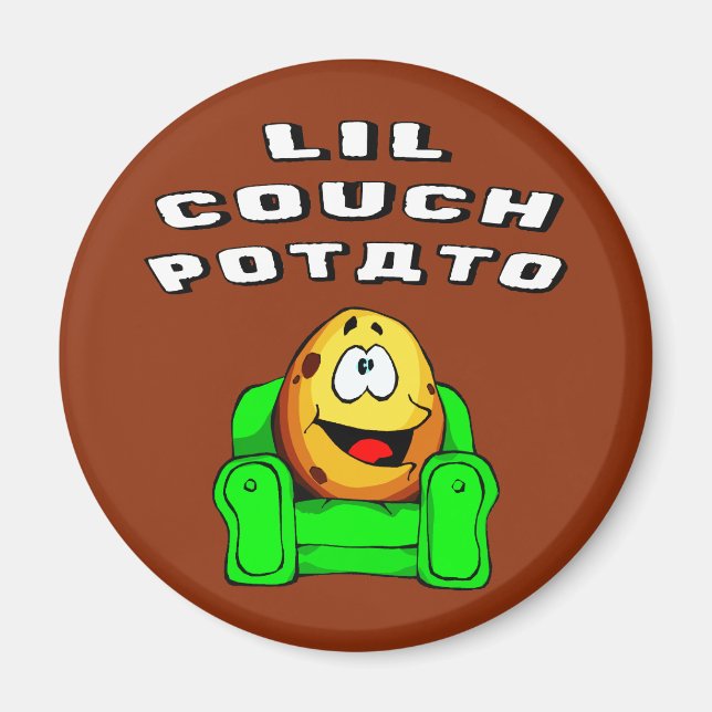 Imán Lil Couch Potato (Frente)